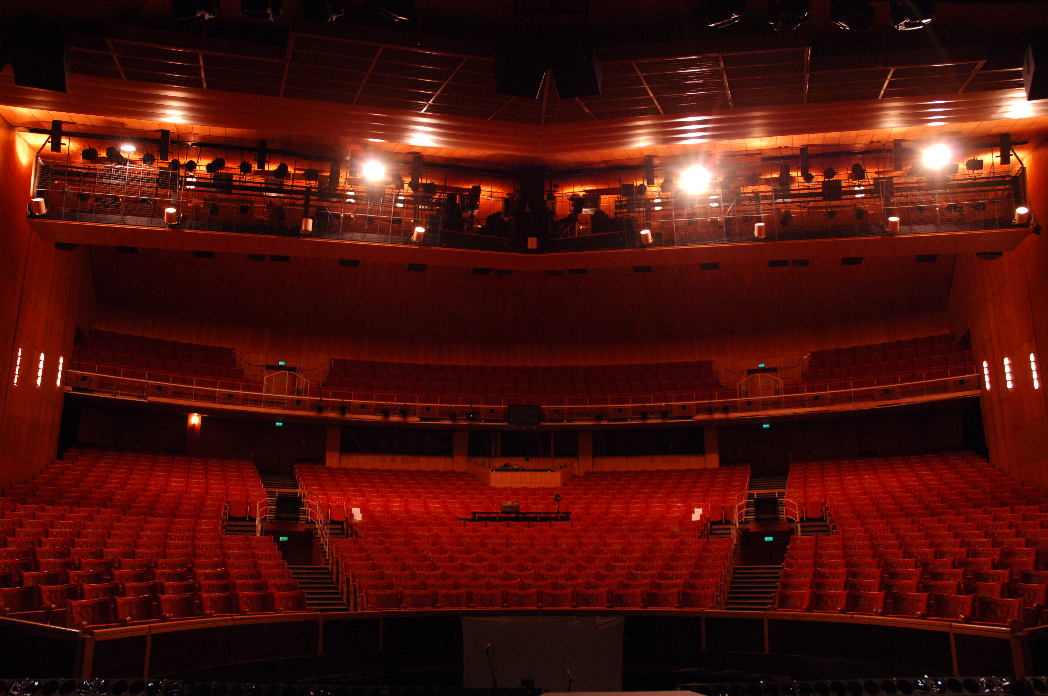 The auditorium as seen from the stage