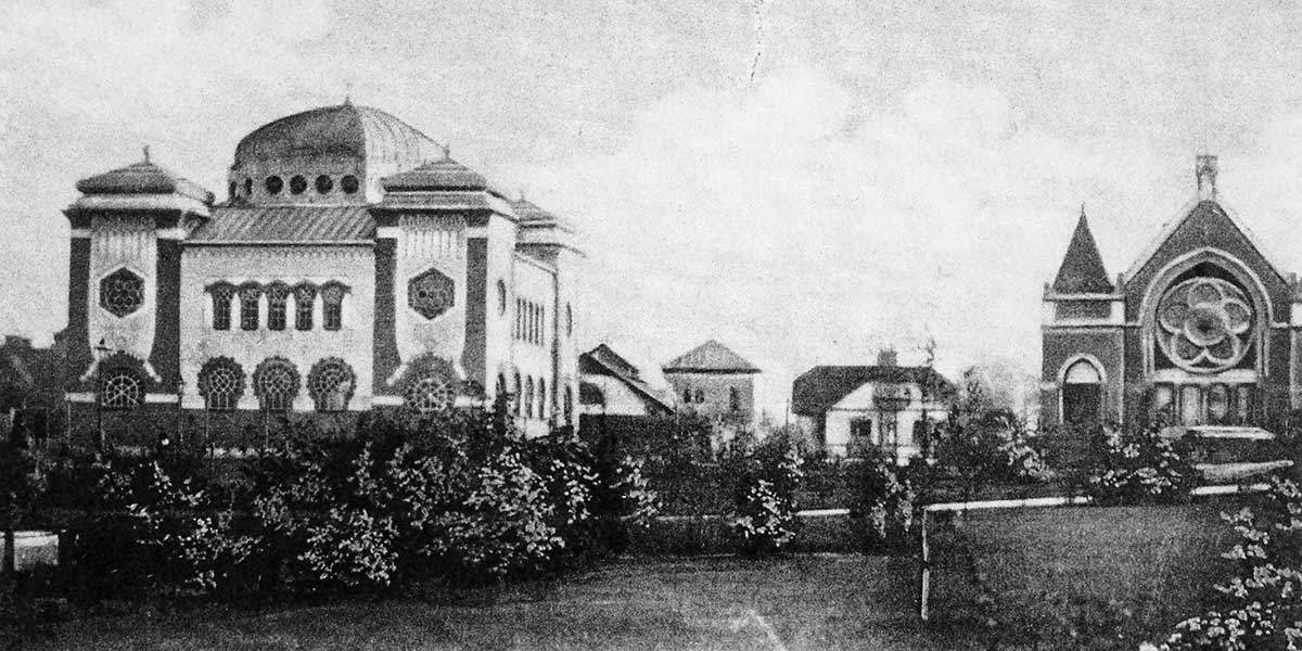 Synagogan under 1900-talets början
